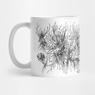 Abstract doodle art Mug